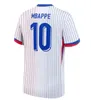 2024 2025 Benzema MBAPPE GRIEZMANN maillots de football français GIROUD GUENDOUZI 24 25 TCHOUAMENI équipement Maillot de football chemise hommes enfants Frances Player version