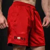 Herr shorts man byxor casual shorts sommar ny i män kläder tunna sport löpning shorts för män jogging spårdräkter fitness tröjor s-4xl t240325
