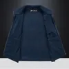 standing Collar Vests Men's Autumn And Winter Warmth Double-sided Veet Sleevel Jacket Casual Windproof Vest Fleece Jackets b3pG#