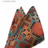 Zakdoeken Matagorda Mode Herenkleding Verscheidenheid Hanky Pocket Squared Zakdoek Paisley Printing Cashew Cocktail Tie Gravata Accessoires Y240326