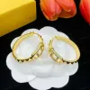 Orecchini firmati Hoop Huggie, oro/argento 2 colori, ottone di alta qualità con materiale ago in argento 925, orecchini da donna con personalità elegante, Natale, regali