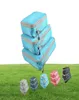 3pcsset Compression emballage Cubes sac de rangement de voyage bagages valise organisateur ensemble pliable imperméable en Nylon matériel 220516gx1490537