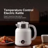 5-PRESETY Gorąca woda z 304 stali nierdzewnej, utrzymuj ciepło, szybkie podgrzewanie herbaty 50,72 uncji, elektryczne kontrola temperatury czajnika z wyświetlaczem LED (biały)