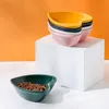 Ciotole per cani Alimentatori Alimentazione Simpatico cuore a forma di cuore Ciotola per gatti in ceramica Alimentatore per cuccioli di acqua per animali domestici Forniture di prodotti Consegna di cibo Consegna a domicilio Giardino domestico Otctw