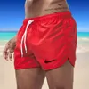 Shorts de praia masculino de marca de luxo, secagem rápida, movimento, surf, roupa de banho, corrida, esporte, oceano, tronco de natação, scanties a4