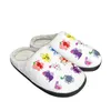 Kapty Pikmin Home Caltoon Cartoon Game Mens Womens Modna moda pluszowa sypialnia swobodne utrzymanie ciepłego lata z pudełkiem SZ 36-45