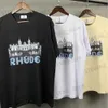 メンズTシャツトレンドブランドTシャツメンズ女性ベストクオリティTシャツレタープリントTシャツ夏スタイルトップファッション高品質T240325