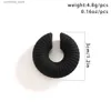 Ear Cuff Ear Cuff IngeSight. Z 1 piece of multi-color CCB thick strip round ear clip female minimum value non perforated thick ear clip Y240326