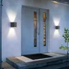 Applique murale moderne simple carrée en ciment LED G9 éclairage chambre couloir luminaires décoratifs 10 7 cm