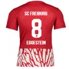 23-24 Freiburg SC Eggestein Mens Soccer Jerseys Holer Kyereh Lienhart Sallai Ginter Grifo Doan Home Away Football Shirt Uniforms