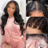 BELEXTENS 24 Inch Body Wave Pre Plucked 180% Density 13x4 HD Front for Women Glueless Brazilian Virgin Transparent Lace Frontal Wigs Human Hair