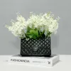 Vasi Borsetta Vaso Scatole per imballaggio di fiori Vaso di fiori a forma di borsa in ceramica per negozio di fiori Matrimonio Regali per feste di compleanno di San Valentino