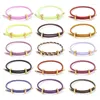 Charme Pulseiras Luxo Multicolor Ajustável Pulseira Moda Não Fade Fio de Aço Inoxidável Corda À Prova D 'Água Para Homens Mulheres Jóias