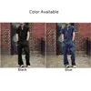 Fi Short Sleve Solid Color Sails Pants Streetwear Zip Pocket Laper Phemsuit Workwear Works Slusers Clothers for Men S2HE#