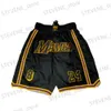 Pantaloncini da uomo Pantaloncini da basket LEGEND 8 24 Quattro tasche con cerniera Cucito Ricamo Pantaloncini sportivi da esterno Pantaloni da spiaggia di alta qualità Nero 2023 NUOVO T240325