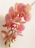 Real Touch Orchid Flower Fake Pink Cymbidium Pu 3D Plant Orchids Phalaenopsis Orchids för konstgjorda dekorativa blommor1422800