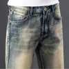 Мужские джинсовые шорты высокого качества, джинсы High Street My Pants, универсальные прямые летние брюки, короткие, большого размера, 55 ГБ #