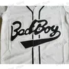 Men's T-Shirts Baseball Jersey Bad Boy 10 BIGGIE Sewing Embroidery Outdoor Sportswear Hip Hop Strt Culture Black White Stripe Yellow New 2023 T240325