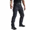 IX8 TACTISKA PANTER Män lastbyxor Vattentät Airsoft Militär Multi Pocket Army Combat Pant Men Training Police Equipment TF8 28C8#