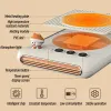 Gereedschap 220V Verwarming Coaster Koffiekopje Mok Warmer Elektrische Drink Thee Melkverwarmer met Warm Licht 3 Temperatuurinstellingen voor Thuiskantoor