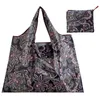 Big Size Thick Nylon Large Tote Reusable Polyester Portable Shoulder Women's Handbags Folding Pouch Shopping Bag Foldable