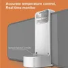Calentador de biberones recargable 6 niveles Ajuste de temperatura con pantalla de temperatura Accesorios de alimentación de manga más cálida 240326