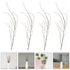 Fleurs décoratives 12 pièces, branches de bouleau, Branches de noël, décorations de brindilles séchées pour la maison, DIY