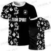 Heren T-shirts Heren T-shirt Team Spirit Jerseys Collectie The World 12 Game Player Uniform Kleding Tops Heren Tops Bedrukking T-shirts Fans Ts T240325