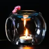 Brännare noolim glasolja brännare hem dekorationer aroma ugn hög kvalitet ljus aromaterapi oljelampa romantiska gåvor och hantverk
