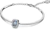 Swarovski Millenia Ohrring- und Armband-Schmuckkollektion, blaue Kristalle, klare Kristalle, rosa Kristalle