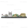 Блоки Берлин Архитектура Сити Строительные Блоки Skyline Set Set Tower Edifice Bricks Town Street View собрать игрушки для детей подарки на день рождения T240325