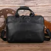 Backpack Natural Genuine Leather Business Briefcases 15.6" Inch Laptop Bag Formal Handbags Vintage Fashion Cowskin Men Bag