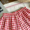 Shorts MILANCEL Koreanischer Stil Sommer Mädchen Kinder Unisex Anti-Mücken-Hosen Lässige lose Jungen Plaid 2-7Y