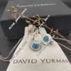 24ss dy desginer David Yurma mücevher en kaliteli küpe Basit ve zarif popüler dokuma bükülmüş ipi moda yüzüğü David küpe punk takı grubu moda David 806
