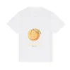 디자이너 여성 T 셔츠 해변 티 다목적 사랑스러운 꽃 화려한 프린트 딸기 프린트 캐주얼 둥근 목 느슨한면 짧은 슬리브 탑 티셔츠
