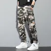 Marca Tasche laterali laterali Cargo Harem Pants Uomo Nuovo 2022 Pantaloni casual Pantaloni Hip Pop Uomo Camoue 8XL Pantaloni streetwear Uomo T7Kg #