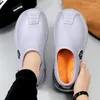 Pantoufles Chaussures De Maison Bout Rond Décontracté Flexible Extérieur Recommandé Imperméable Tout-Match Antidérapant Résistant À L'usure Mode Printemps Et Automne