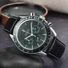 2022 Men's Six Needle High Quality Timing Quartz Oujia Watch