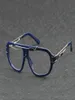 Summe vrouw mode UV heldere lens man rijden blauw frame Rijden Bril wind beachsunglasses Cool zonnebril 5 kleuren 1994490