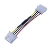 2024 Ny 4-stift Molex Computer PC Case Fan Speed ​​Reducer Low Noise Extension Cord Adapter Adaptorfor Molex Fan Extension Cord