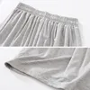 2024 Summer Men modal sleep Short Pants Solid Kolor Sleep Fair Cienka Wygodna Elastyczna Spanie Dno Mężczyzna swobodne luźne szorty 54JS#