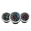 3pcs/set clocks 2 in 1機能カー温度計ハイグロメーター耐久性クォーツミラー時計装飾車の装飾アクセサリー