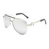 Designer Luxury Femmes hommes Sun Verre UV Protection Men Men de lune