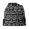 ベレーツハッカーポートナンバーLinux Skullies Beanies Hats Goth Autumn Winter Street Unisex Caps大人の温水弾性ボンネットニット帽子