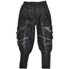 2023 Nieuwe Streetwear Broek Hip Hop Joggers Zakken Mannen Harem Casual Mannen Broek Enkellange Ribben Zwarte Broek Mannen ABZ696 J2rS #