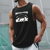 Zomer Ademend Sneldrogend Mesh Tank Tops Gym Fitness Training Tees Heren Bodybuilding Mouwloze Shirts Mode Basketbal Vest 240326
