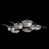 Cookware Sets 9-Piece Non-Stick Set Champagne