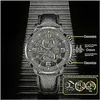 Relógio de pulso de quartzo de couro de aço inoxidável masculino relógio de negócios calendário data luminosa masculino casual pulseira relógio c188