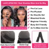 Body Wave 13x413x6 HD Lace Front Human Hair Wigs Wear Go Glueless Wig Pre Plucked 5x5 HD Lace Closure Wig 360 Lace Frontal Wigs 240314