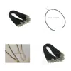 Other Home & Garden 1000Pcs 1.5Mm Black Wax Leather Snake Necklace Beading Cord String Rope Wire 45Cmadd5Cm Extender Chain Lobster Dro Dhbwh